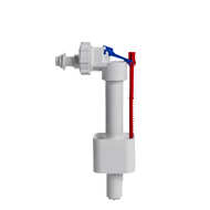Side filling valve 3/8", plastic