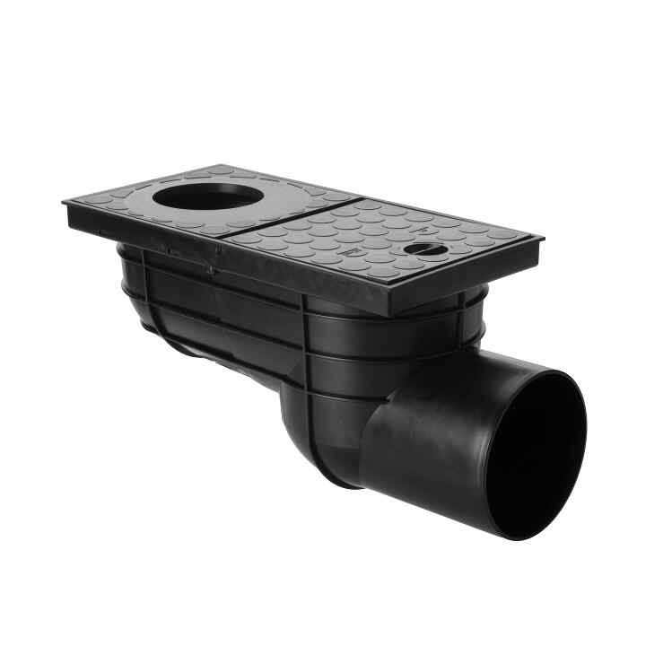 Rain water inlet hopper DN 110, side outlet | PlastBrno.cz