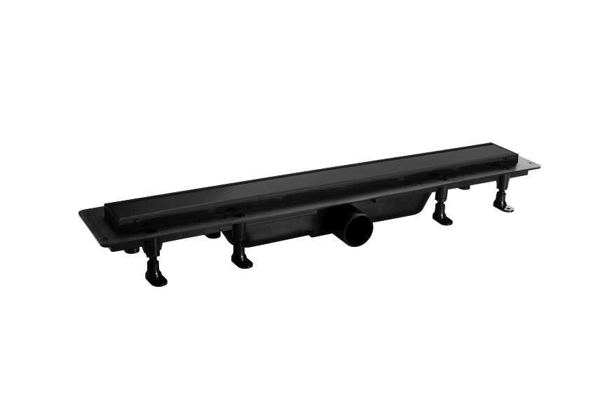 Prohlédnout Plastový žlab kombi design 4, černý 2 v 1