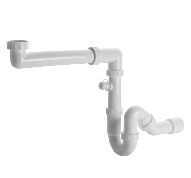 Prohlédnout U sifon 40 pro úsporu místa s kolenem 135°, 6/4" matka s pračkovým vývodem
