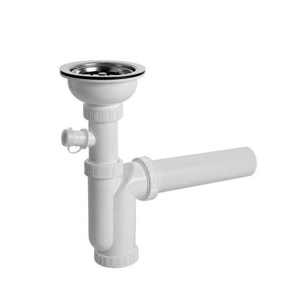 Prohlédnout Sifon dřezový 115 pračkový vývod