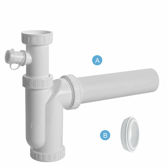 View Trap 6/4" 50, wash. machine outlet