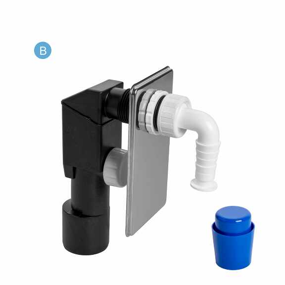 Prohlédnout Sifon pračkový podomítkový