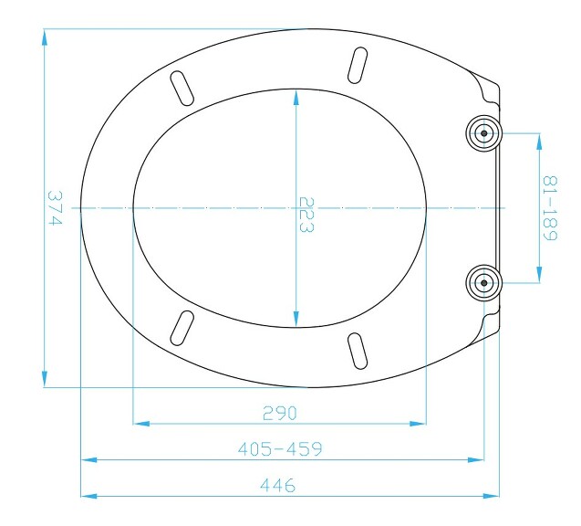 View Toilet seat Soft Close Sandra, eco