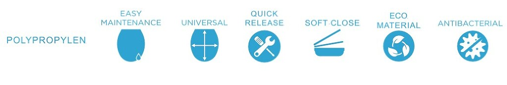 View Toilet seat Soft Close Sandra, eco