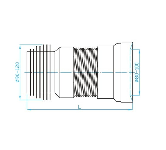 Prohlédnout WC dopojení flexi 210 - 330