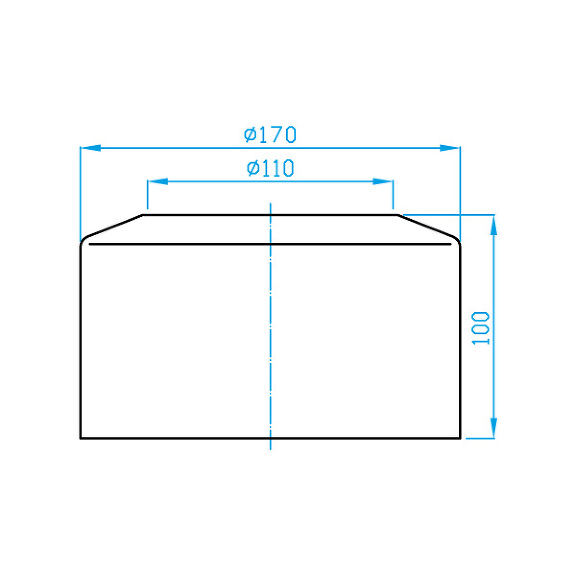 Prohlédnout Rozeta pro WC dopojení - dělená