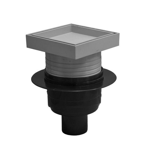 View Floor drain vertical 50, frame for tiles