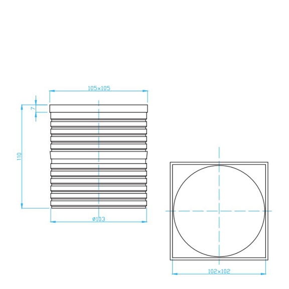 Prohlédnout Prodloužený krk podlahové vpusti