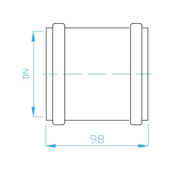 Prohlédnout HTU Nátrubek DN 63
