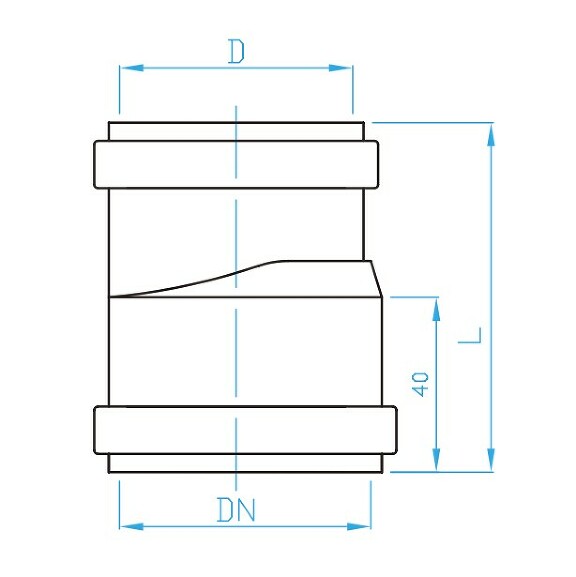Prohlédnout HT PP/PVC Přechodka hrdlovaná