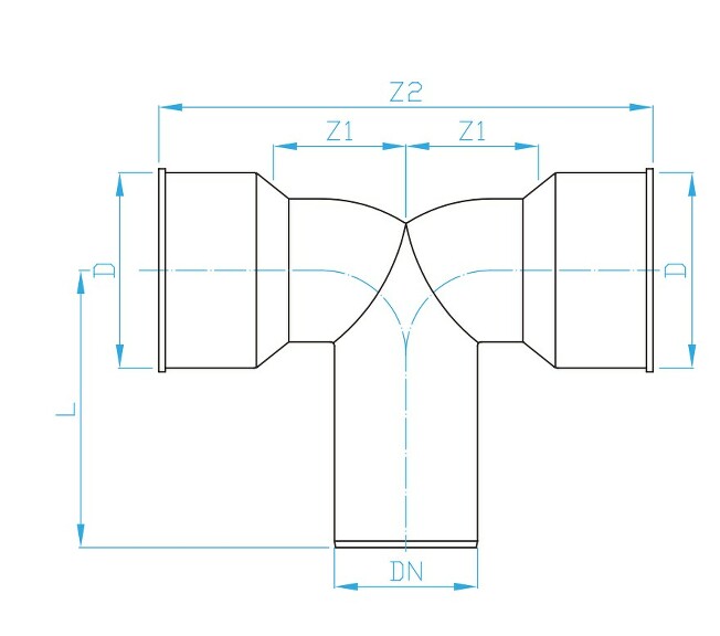 Prohlédnout HTDSW Dopojovací koleno dvojité