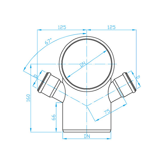 Prohlédnout HT Koleno s dvojodbočkou