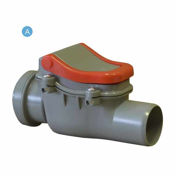 Prohlédnout KGRE Zpětná klapka, horizontální