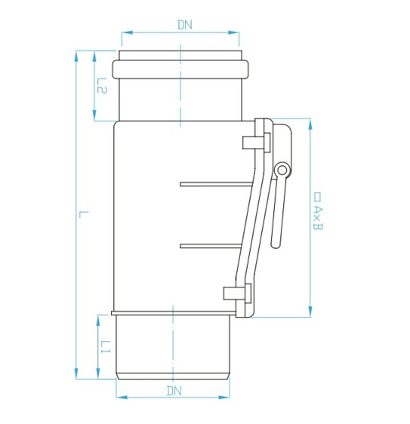 Prohlédnout KGRE Zpětná klapka, vertikální