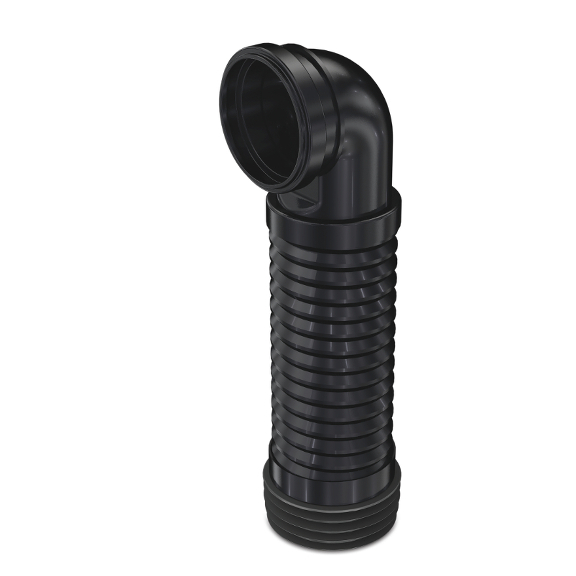 View Flexi bend 90° for wall hung toilet 205–370