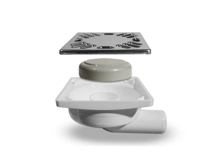 View Horizontal floor drain - Inox 40, combi