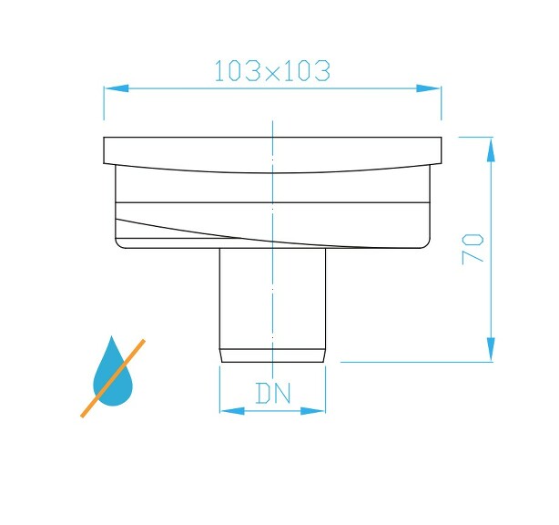 Prohlédnout Mini podlahová vpust přímá DN 40 kombi