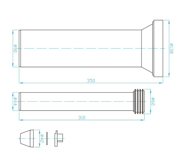 View Accessories set for pre-wall installation systems